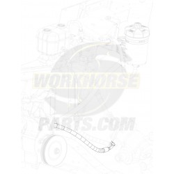 W0012396  -  Hose Asm - Pump To Steering Gear (~20")